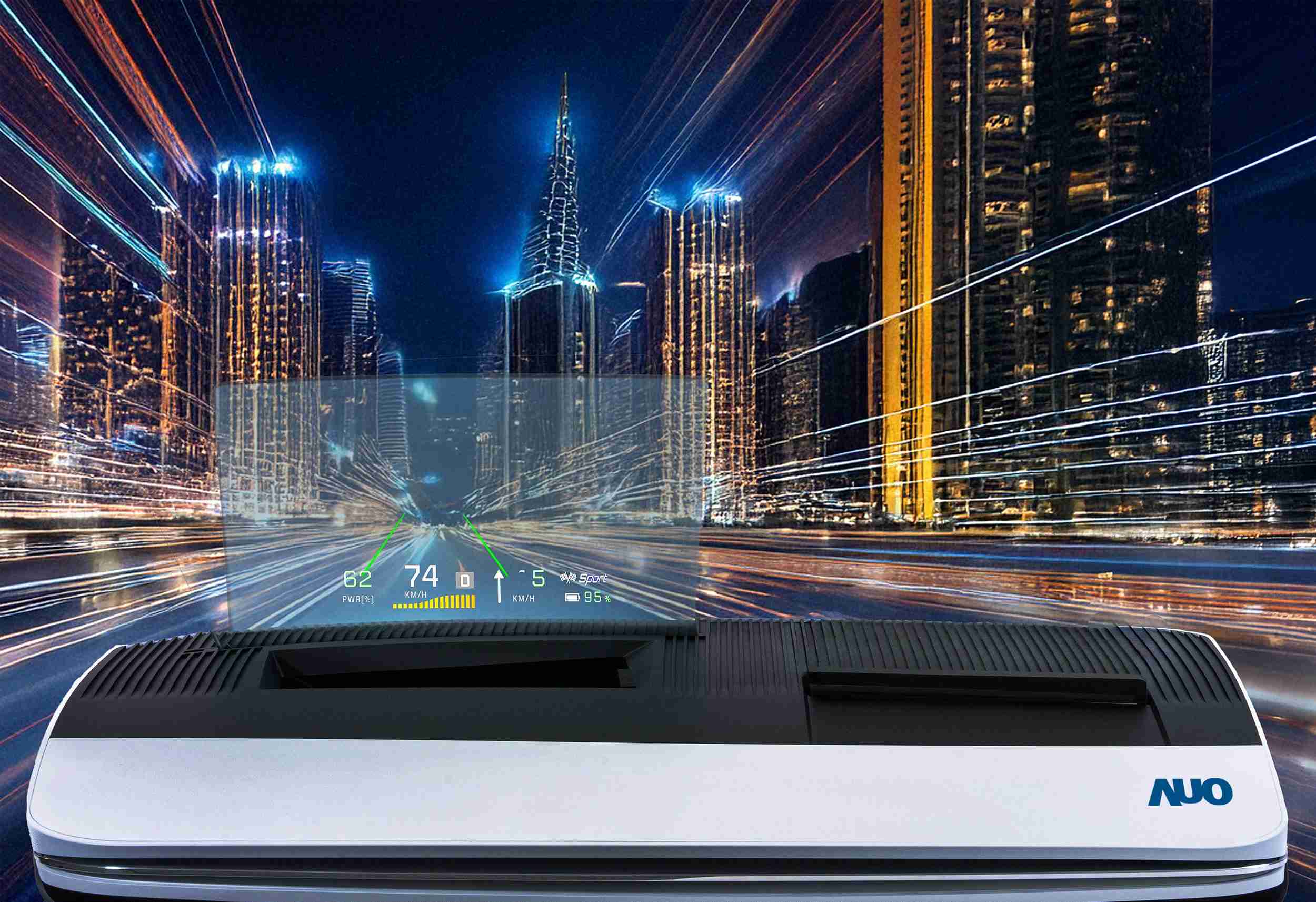 z6尊龙推出13吋Micro LED抬头显示器，，，，提供高入眼亮度、、、高色彩饱和度的显示质量，，，，在阳光下或黑暗中都清晰可见，，，，并利用Micro LED模块体积小的优势，，，，解决车用空间有限的痛点